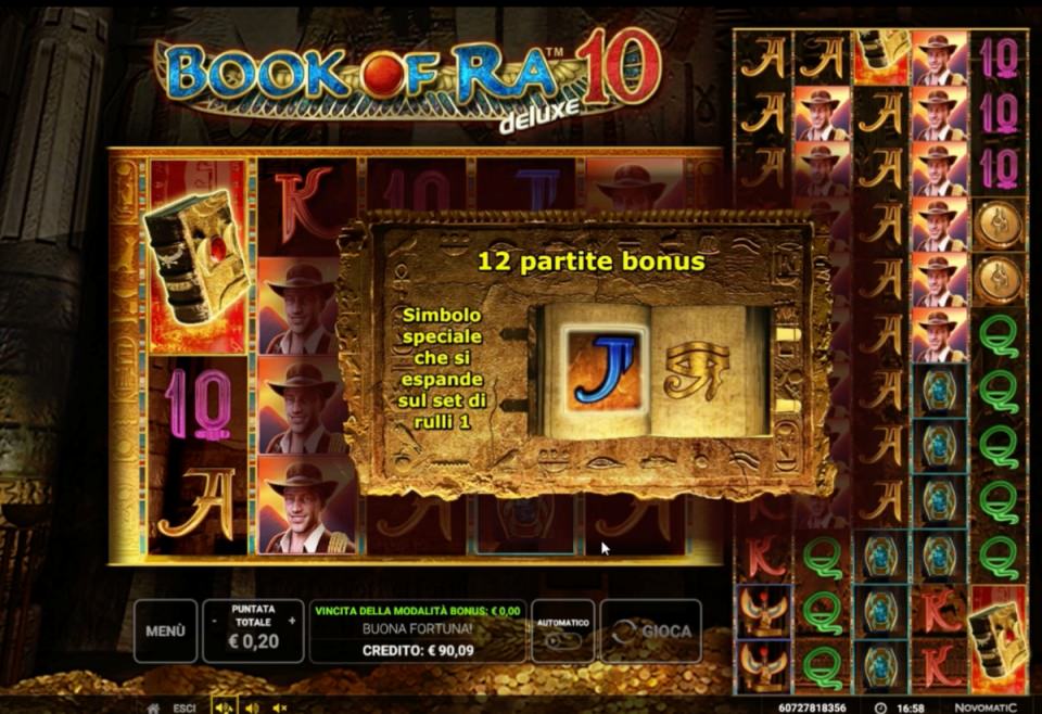 book of ra 10, soldi veri bonus