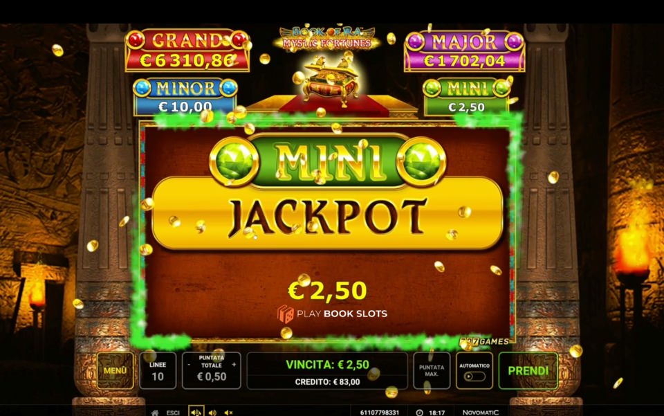 book of ra mystic fortunes, ini jackpot