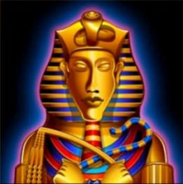 golden pharaouh symbol, book of ra classic