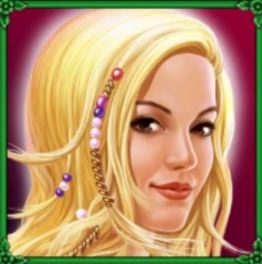 lady wild symbol, lucky ladys charm game