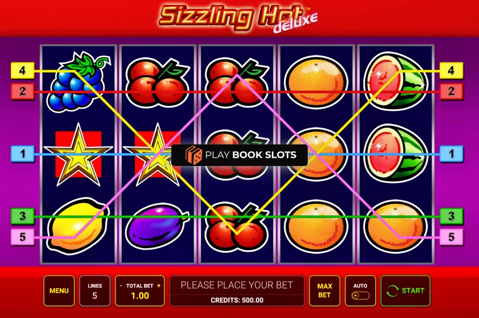 sizzling hot, play online in demo mode