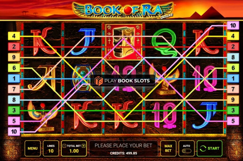 book of ra egyptian theme slot