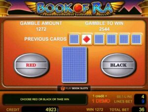 book of ra classic gamble