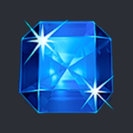 blue gem symbol, starburst slot