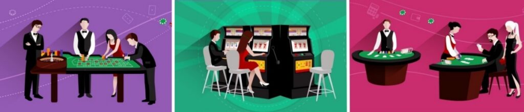 slots vs table games, comare guide