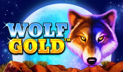 wolf gold slot logo