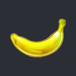 banana simbolo, sweet bonanza