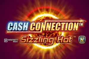 cash connection sizzling hot slot logo