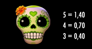 green skull simbolo esqueleto explosivo 2