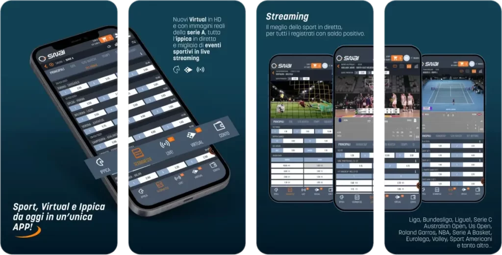 sport app, snai