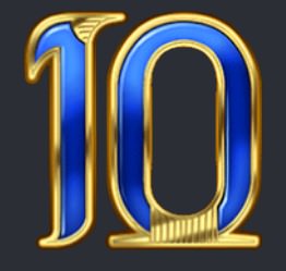 10 symbol, book of dead