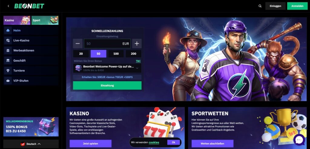 beonbet casino