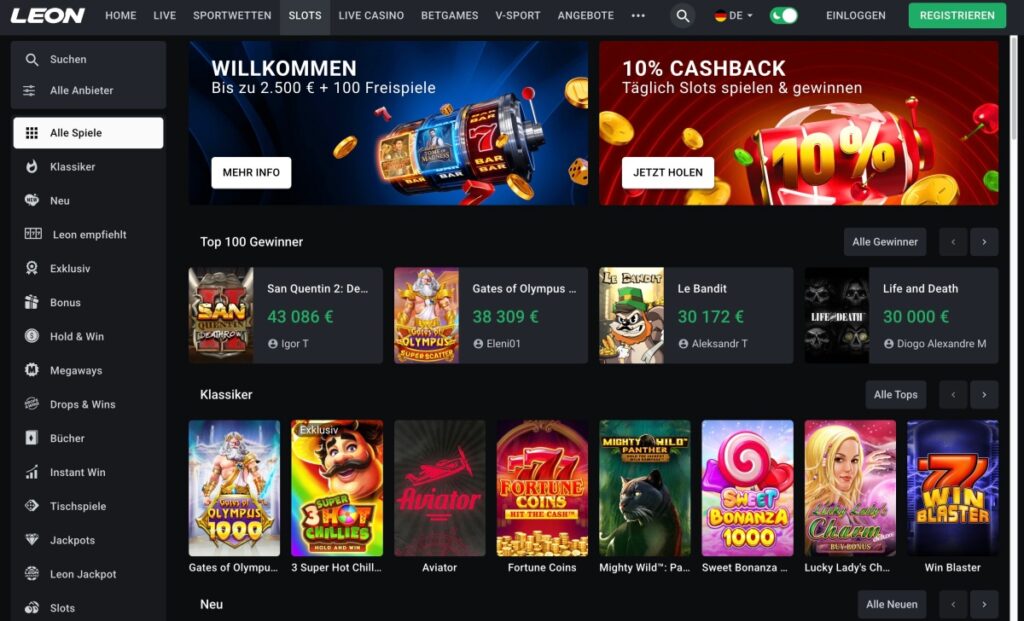 leon casino