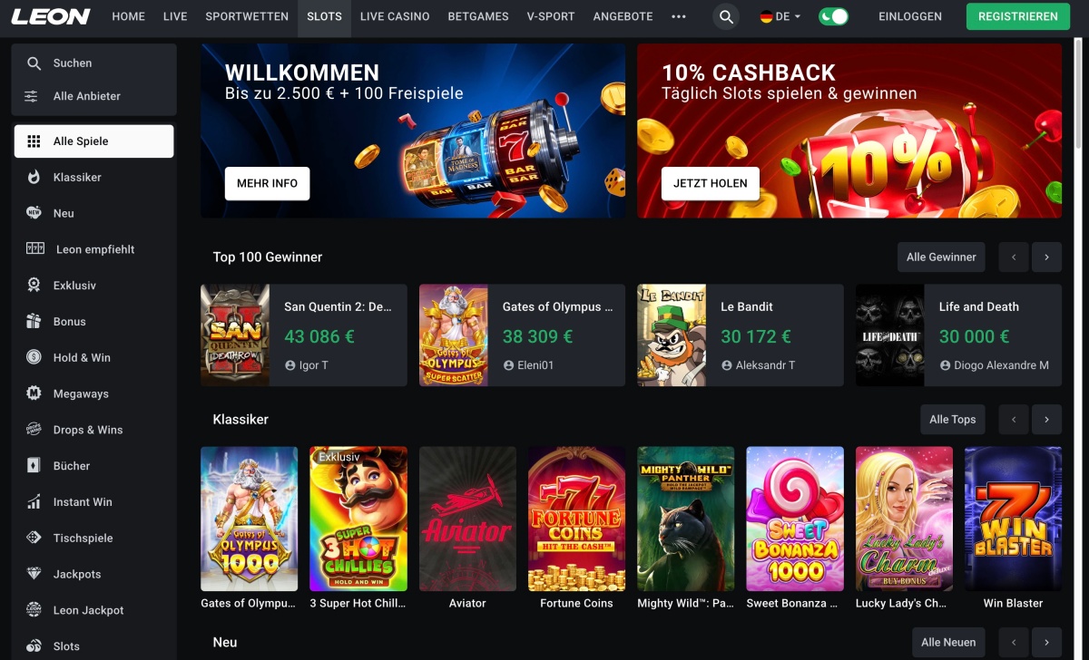 https://leoncasino1.de/