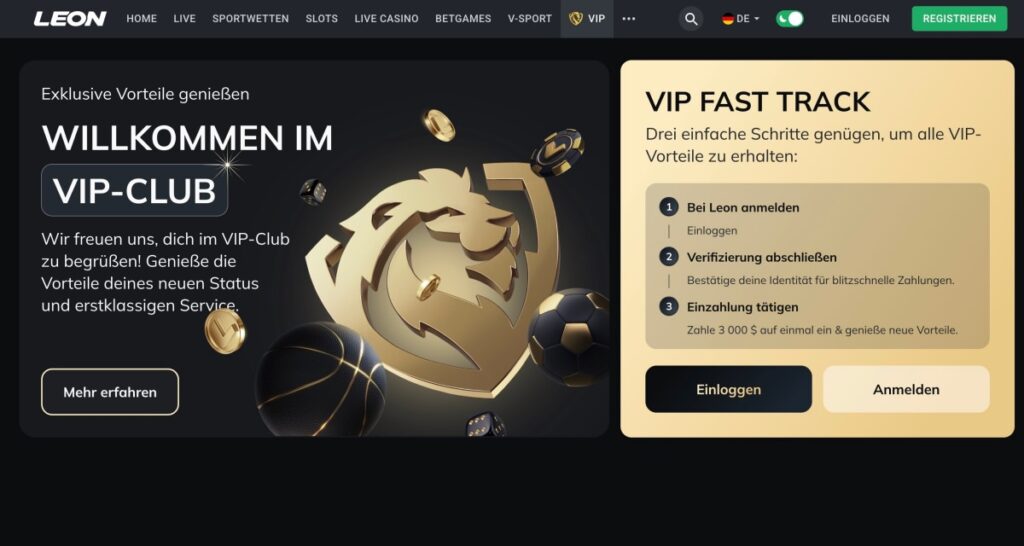 leonbet vip