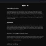 wildsino casino about section